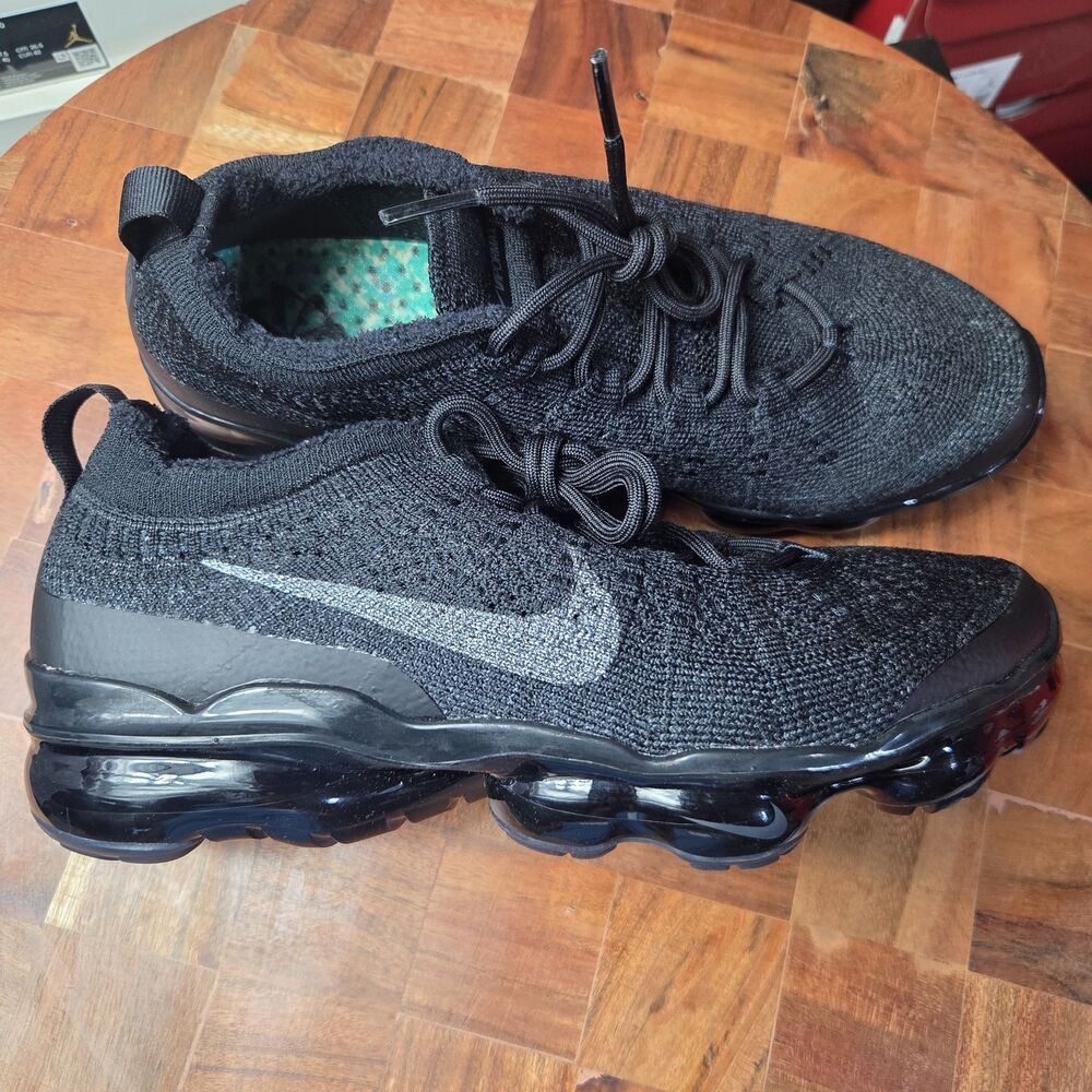 Women's Nike Air Vapormax 2023 FK Flyknit Black Anthracite DV6840-001 Sz 7.5